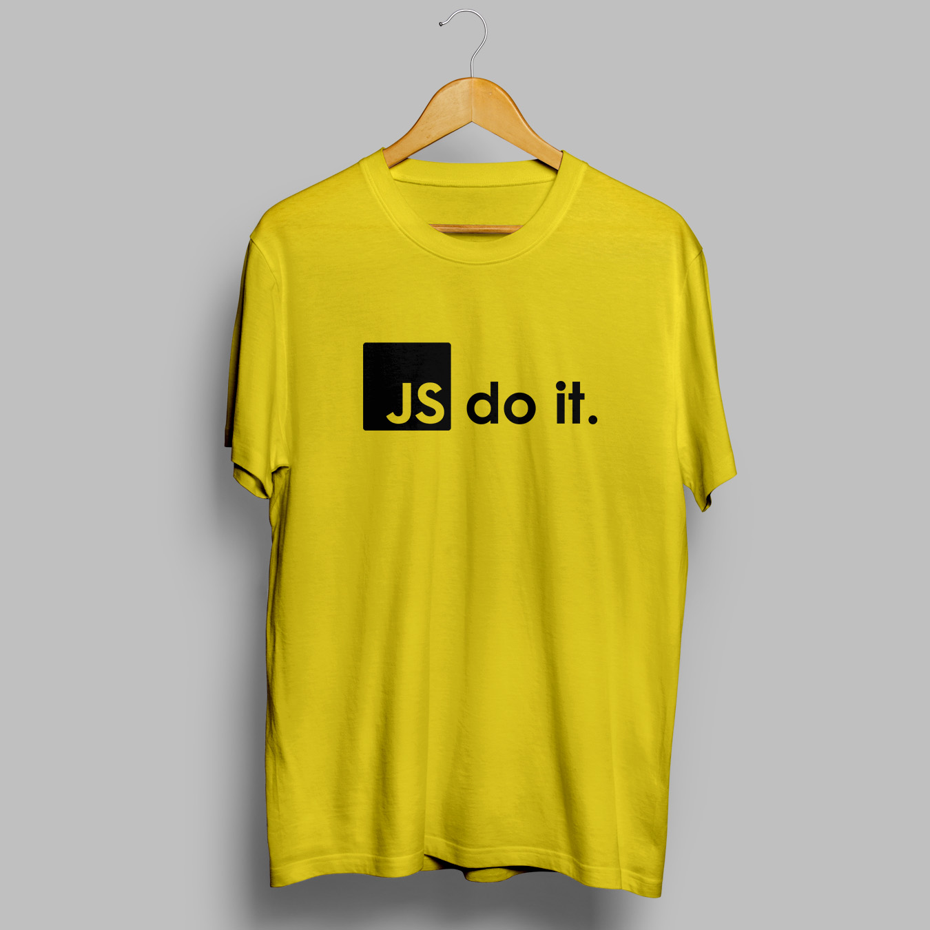 Polera JS do it Yellow Front